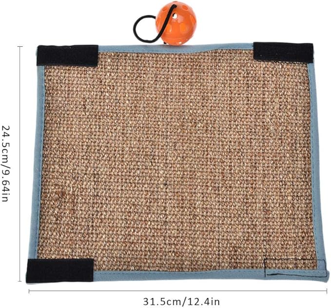 Cat Scratch Board Cat Scratch Board Sisal Furniture Bed Mattress Protector Table Chair Sofa Legs Mat Cat Kitten Scratching Toy Scratcher 1Pcs Sisal