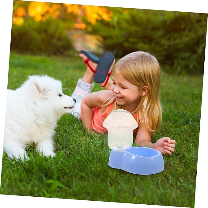 VANZACK 1set Automatic Dog Water Feeder Plastic Pet Water Bowl Dispenser Dog Supply Pet Feeding Tool