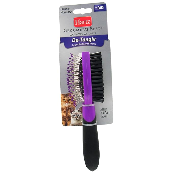 Hartz 12414 Combo Brush For Cats - Assorted Styles
