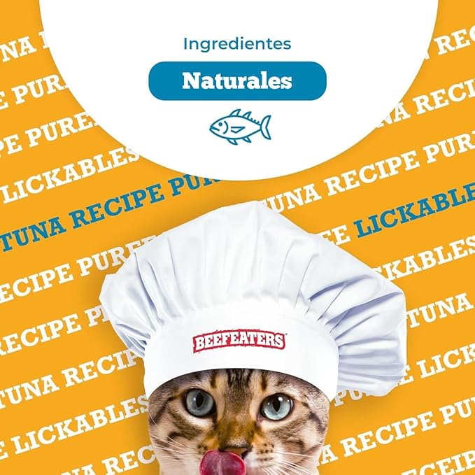 Beefeaters Lickables Tuna Puree Cat Treats 1.59 oz