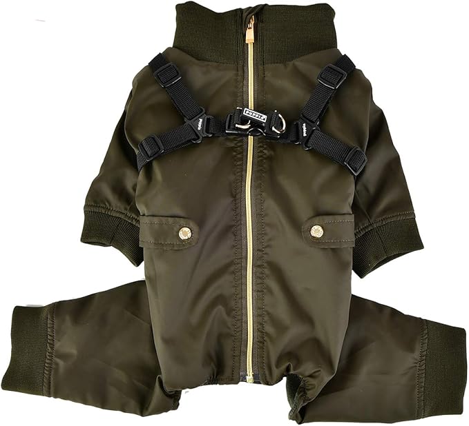 Puppia Garnet Jumpsuit - Khaki - Large