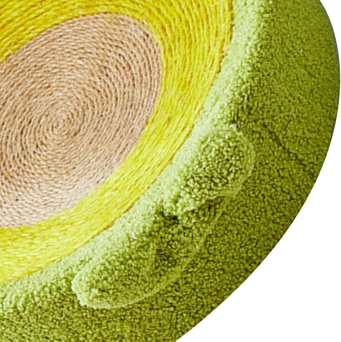 Semme Premium Sisal Cat Scratcher Bed with in One Design Round Shape Lounge for Claw Sharpening Furniture (Avocado)
