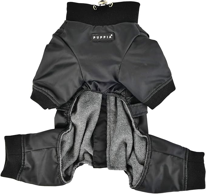 Puppia Garnet Jumpsuit - Black - X-Large