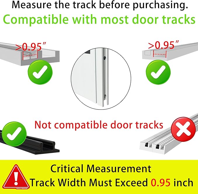 Cat Dog Door Insert for Sliding Patio Door - Sliding Glass Cat Door with Lockable Weather Proof Panel - Adjustable Height 76.38" to 81.1"