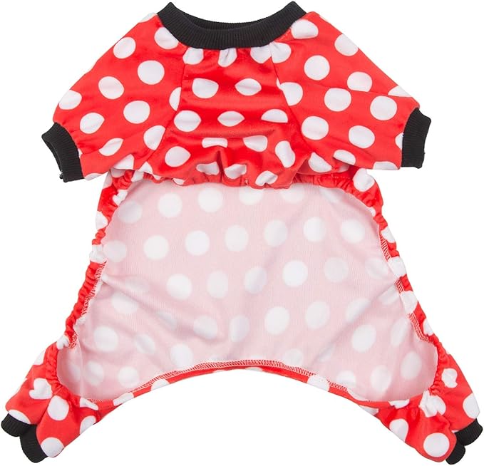 CuteBone Dog Halloween Pajamas Puppy Onesies Small Dogs Soft Pjs Coat Cat Apparel Comfy Pet Christmas Clothes Outfit Doggie Bodysuit P65XS