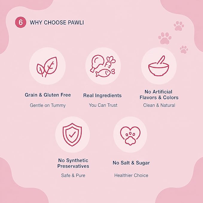 PAWLI Hairball Control Lickable Cat Treats, Squeeze Cat Treats for Hairball Relief & Digestive Support, Anti Hairball Cat Snacks, Grain-Free, 7 Count