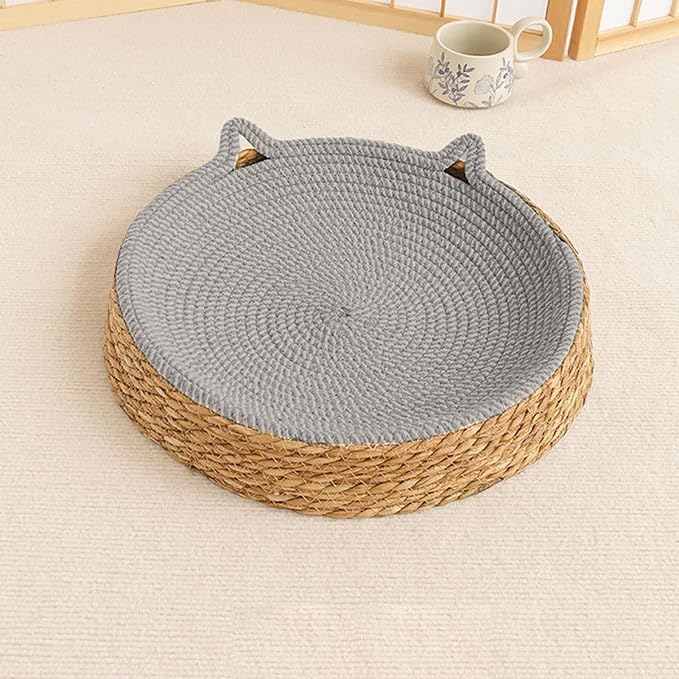 Breathable Cotton Rope Woven Durable Interactive ClawCare FurnitureProtecto Antislip Lightweight Activity Exercise Enrichment Play Kitten Grooming Protection Home Living