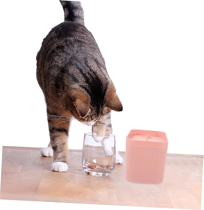 Abaodam Running Water Bowl for Cats Automatic Water Fountain Dog Drinking Fountain Electric Feeder