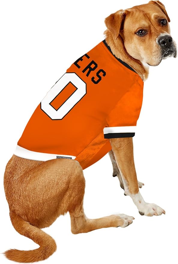 NHL Philadelphia Flyers Jersey for Dogs & Cats, X-Small. - Let Your Pet Be A Real NHL Fan! (Pack of 2)