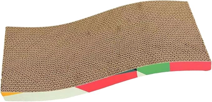 2X Cat Scratchers Cardboard, Cat Scratch Bed, Furniture Protection Pet Bed, Pet Sofa for Indoor Cats Kittens Play