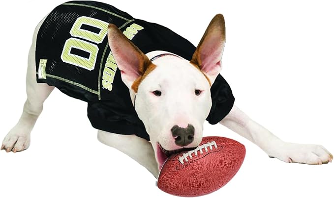 Pets First NCAA College Purdue Boilermakers Mesh Jersey for DOGS & CATS, XX-Large. Licensed Dog Jersey with your Favorite Football/Basketball College Team