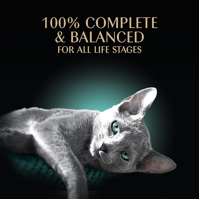 Sheba Gravy Indulgence Adult Wet Cat Food, Wet Food for Cats Salmon Entree in Extra Gravy, 2.6 oz. Twin-Pack Trays (24 Count, 48 Servings)