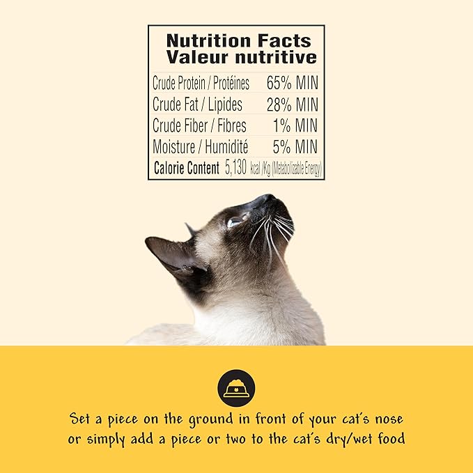 Benny Bullys Turkey Chops - Freeze Dried Cat Treats - 20g/ 0.7oz (4 Pack)