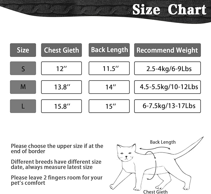 PUPTECK Winter Dog Cat Sweater Coat - Soft Cold Weather Clothes Knitwear for Kitties & Small Dogs Indoor Outdoor Walking Warm, Knitted Classic for Doggies Kitties Girls Boys, Black M