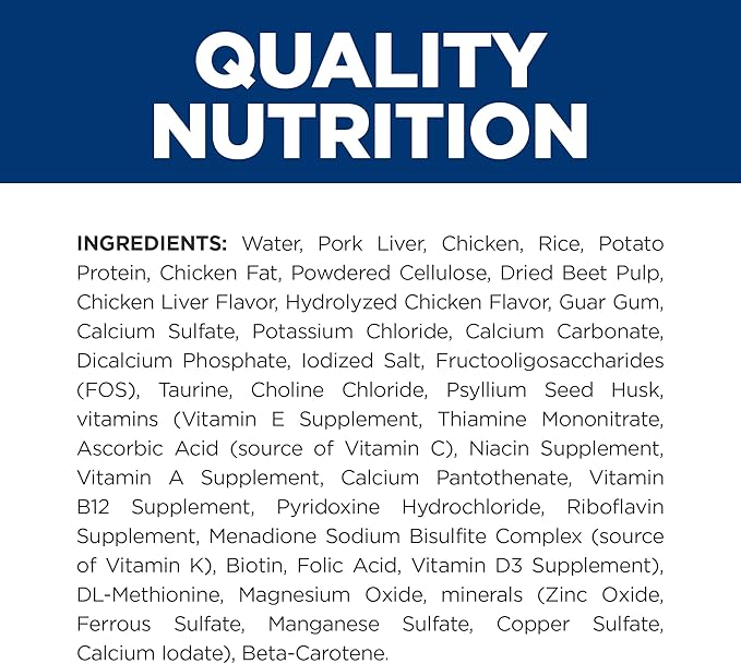 Hill's Prescription Diet i/d Digestive Care Wet Cat Food, Chicken, 5.5 oz. Cans, 24-Pack