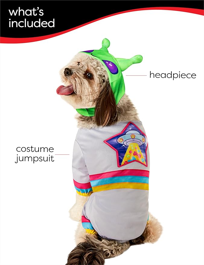 Rubies Alien Pet Costume for Dogs or Cats, Medium