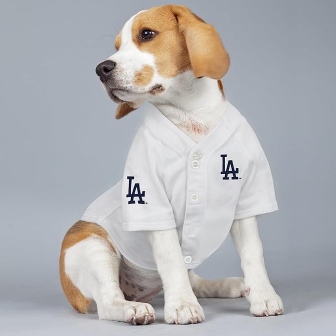 MLBPA - Mookie Betts, Markus Lynn #50 Pet Jersey - MLB LA Dodgers Mesh, X-Large