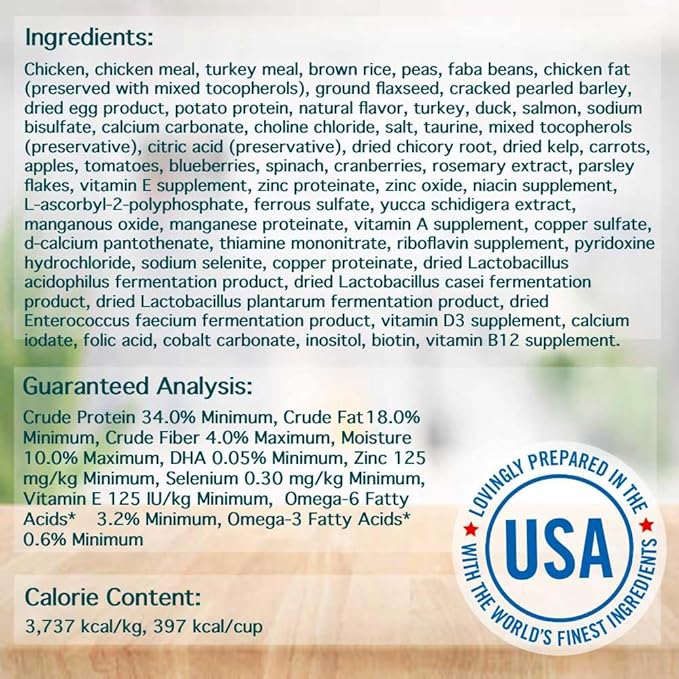 Chicken Soup for the Soul All Natural Premium Adult Dry Cat Food, Real Meat First Ingredient, No By-Products, Supports Heart, Gut & Immune Health, Chicken & Brown Rice, 4.5lb