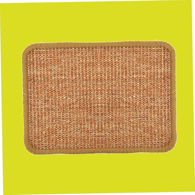 NOLITOY Cat Scratcher Cat Scratching Carpet Protector Cuttable Sisal Grinding Mat 30x40cm Pet Supplies Cat Supplies Soft Random Color
