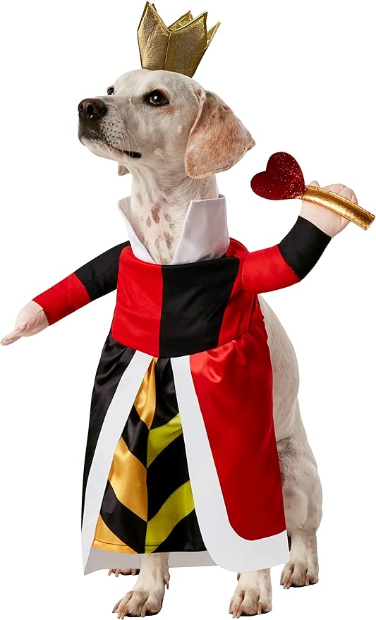 Rubies Disney Villains: Queen Of Hearts Pet Costume for For Dogs or Cats, Large