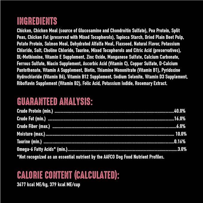 CRAVE Grain Free Indoor Adult High Protein Natural Dry Cat Food with Protein from Chicken & Salmon, 2 lb. Bag