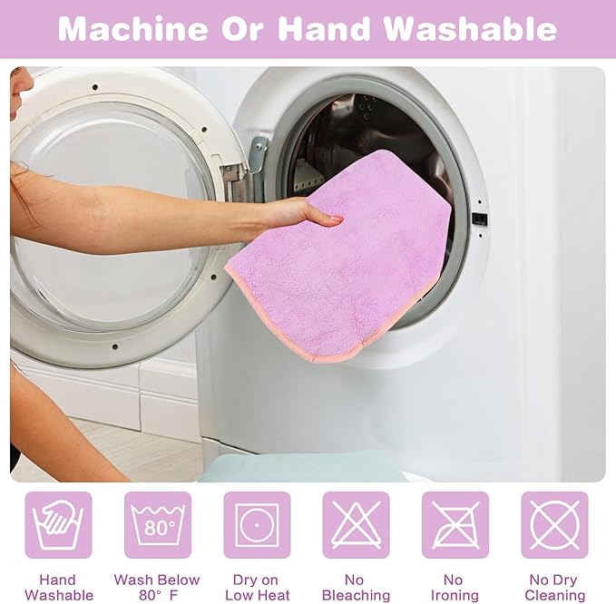 Pet Bathrobe for Dog Cat Absorbently Quick Drying Coat Cute Dogs Bath Towel Hooded Robe Adjustable Collar & Belly Strap for Pool Beach (Purple, X-Small)
