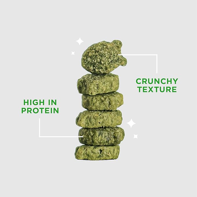 Minties Dental Treats for Cats, Salmon Flavored Cat Dental Treats, Freshens Breath and Controls Tartar, 10oz
