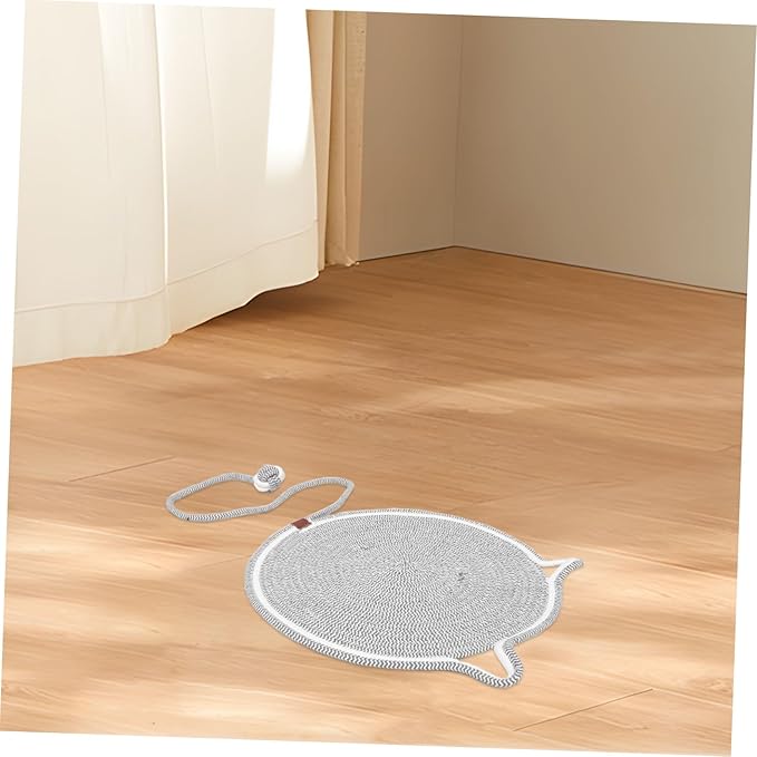 VANZACK Slip Cat Scratcher Pad Durable Scratching Mat for Indoor Cats Versatile Cat and Bed Nonslip Design for Claw Health Cute Cat Furniture Protector