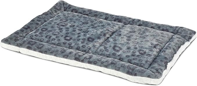 MidWest Homes for Pets Reversible Pet Bed; Machine Washable; Great for Giant Dog Breeds; Spotted Gray; 54"; 40254-FVGYS