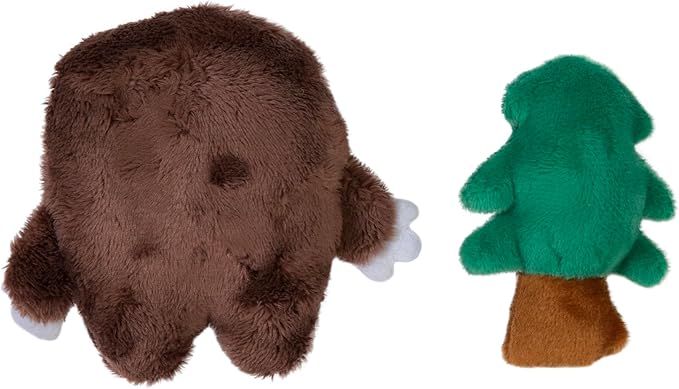 Mad Cat Sasquatch Catnip & Silvervine Plush Cat Toy, Pack of 2