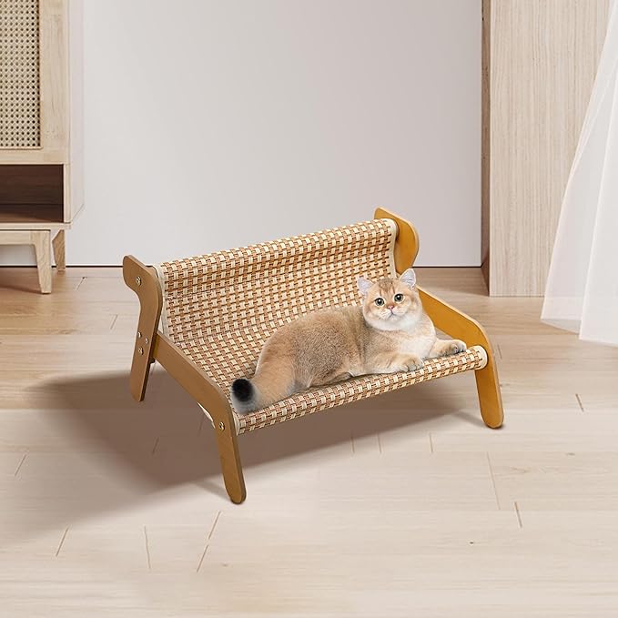 Cats Scratcher Couch – Durable Cat Furniture, Comfortable Pet Lounger | Multifunctional Rest Nest, Tear Resistant Claw Pad, Cardboard Scratcher for Indoor Kitten, Playful Feline, Home Sofa, Lounge Use