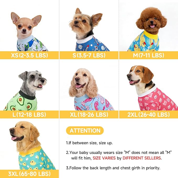 XPUDAC Dog Pajamas Soft Stretchy Pig Dog Clothes for Small Medium Dogs Pet Jumpsuit Cat Apparel-XL
