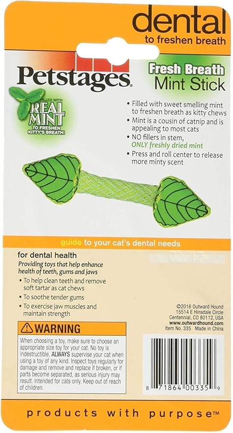 Petstages Fresh Breath Mint Stick (Set of 3)