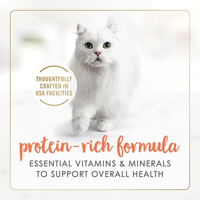 Purina Fancy Feast Wet Cat Food Flaked Chicken and Tuna Feast - (Pack of 24) 3 oz. Cans