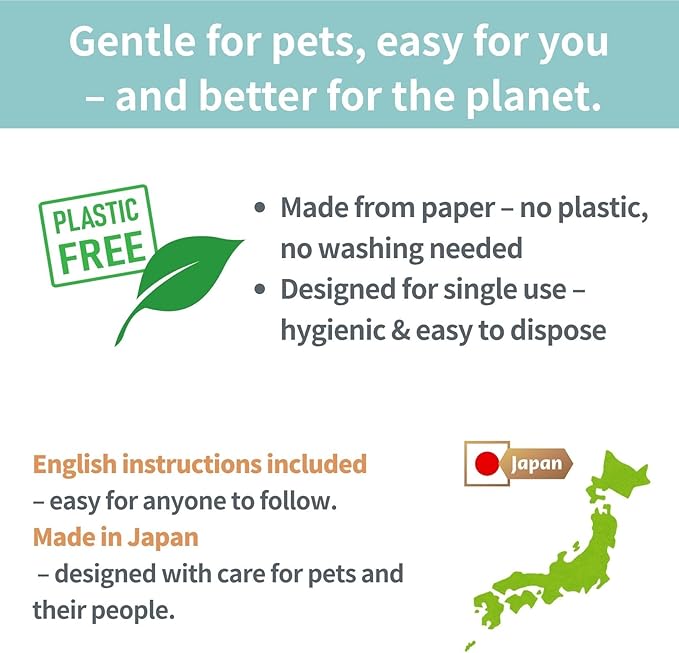 Cat Urine Collection Kit (6-Pack) – Clean Catch Urine Sample Tray for Cats & Small Dogs – Disposable Pet Urine Collector Tray – No Special Litter Needed – Made in Japan