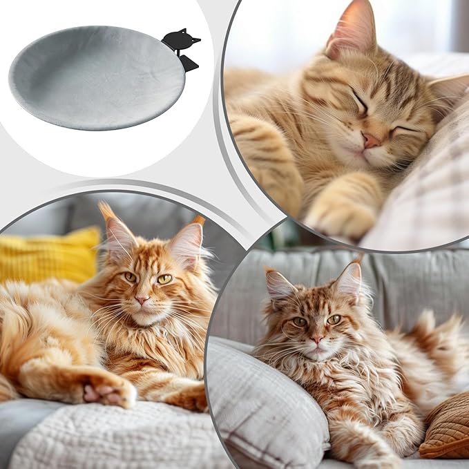 Desk Bed for Cat - Clip On Hammock Nest, Cover Cat Sleeping Bed, Heavy Duty 60lbs Table Mount Pet Furniture | Sleeping Climbing Furniture Apartment Home Indoor Table for Cats Comfort Rest
