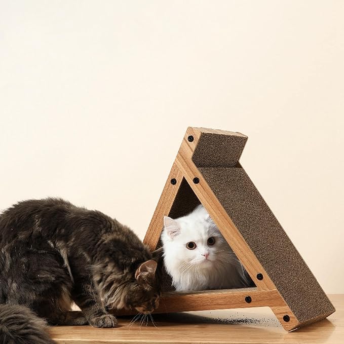 Cat Scratcher Cardboard Nest Bed Cat Scratch Pad Prevents Furniture Damage