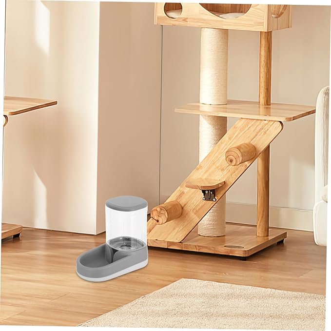 GALPADA Automatic Pet Water Feeder and Food Dispenser Capacity Watering Station Quiet for Cats and Small to Medium Dogs Food Grade Materials