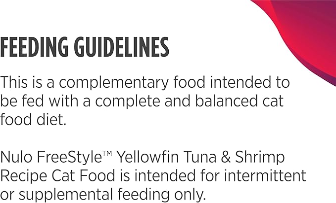 Nulo Freestyle Cat & Kitten Wet Cat Food - Yellowfin Tuna & Shrimp in Broth, Grain-Free, High Protein Soft Food Topper Treat, 2.8oz Pouches (Pack of 24)
