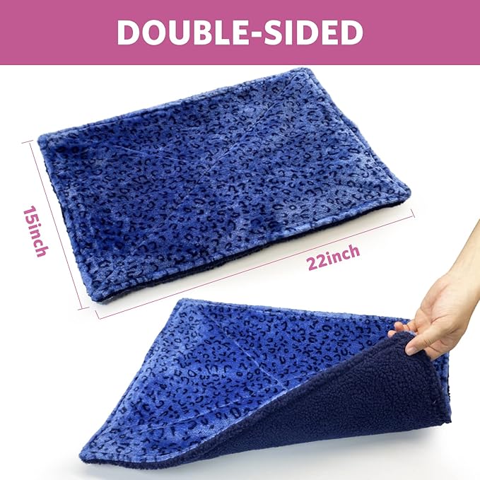 MARUNDA Self Warming Cat Bed, Super Soft Cat Dog Pet Bed, Super Soft Cat Dog Pet BedThick Fabric, Double-Sided Usable Washable, Non Electric.