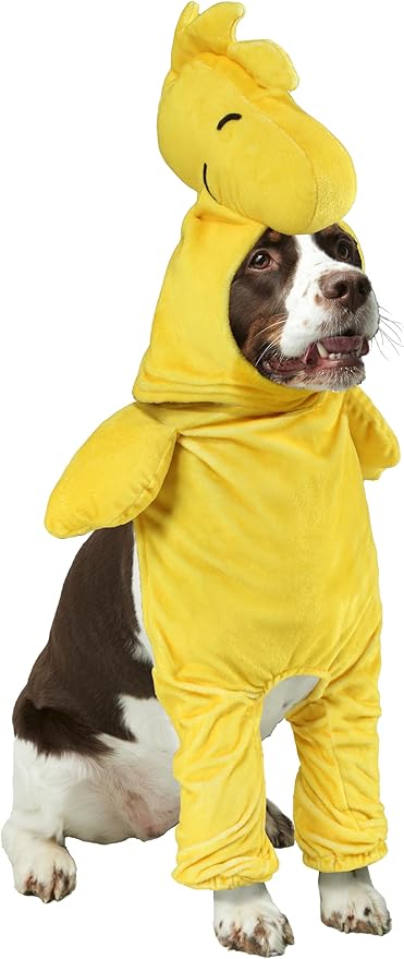 Peanuts: Woodstock Pet Costume for For Dogs or Cats by Rubies, Medium