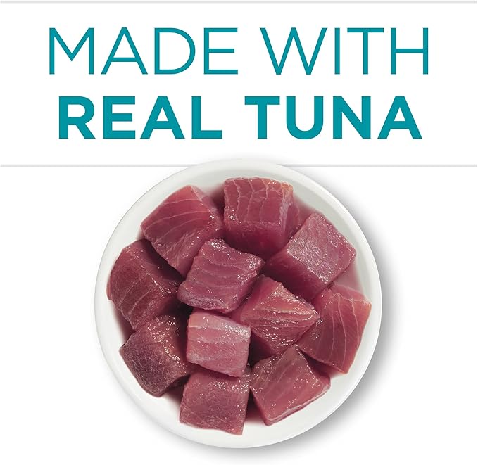Purina ONE Natural, High Protein Cat Food, Tuna Recipe in Sauce - (Pack of 24) 3 oz. Pull-Top Cans