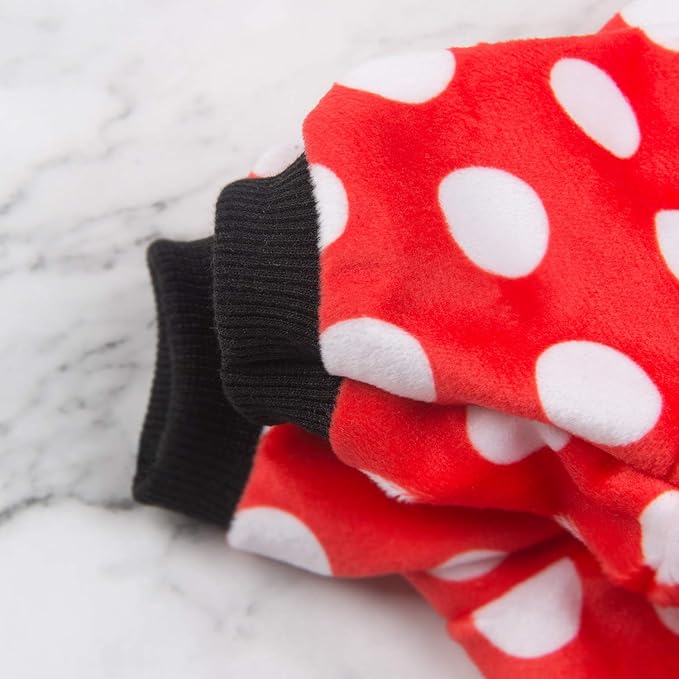 CuteBone Dog Christmas Pajamas Puppy Onesies Small Dogs Soft Pjs Coat Cat Apparel Comfy Pet Clothes Outfit Doggie Bodysuit P65S