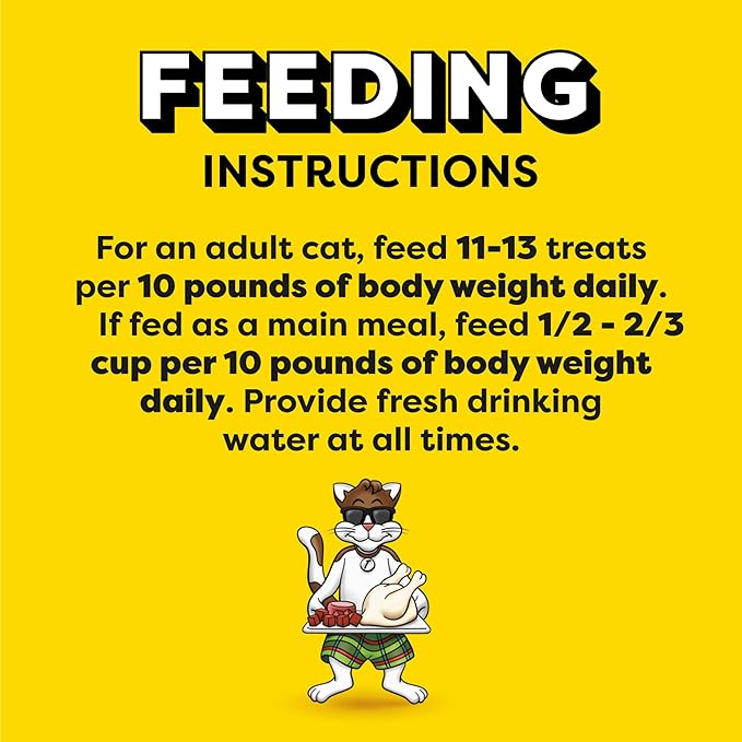 Temptations Cat Treats MixUps Backyard Cookout Flavor Crunchy, Soft Cat Treats, 3 oz. Pouch (Pack of 12)