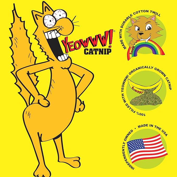 Yeowww! Duc Toy Catnip Lemon
