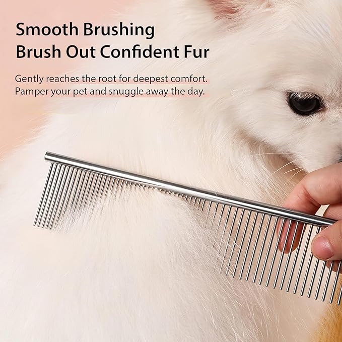 AONEGOLD Pet Hair Glove Removal & Deshedding Comb for Cats and Dogs, Electrostatic Magic Brush for Furniture Laundry Car Seat Reusable Pet Hair Remover Tool Cleaning Supplies(Gloves + Comb)