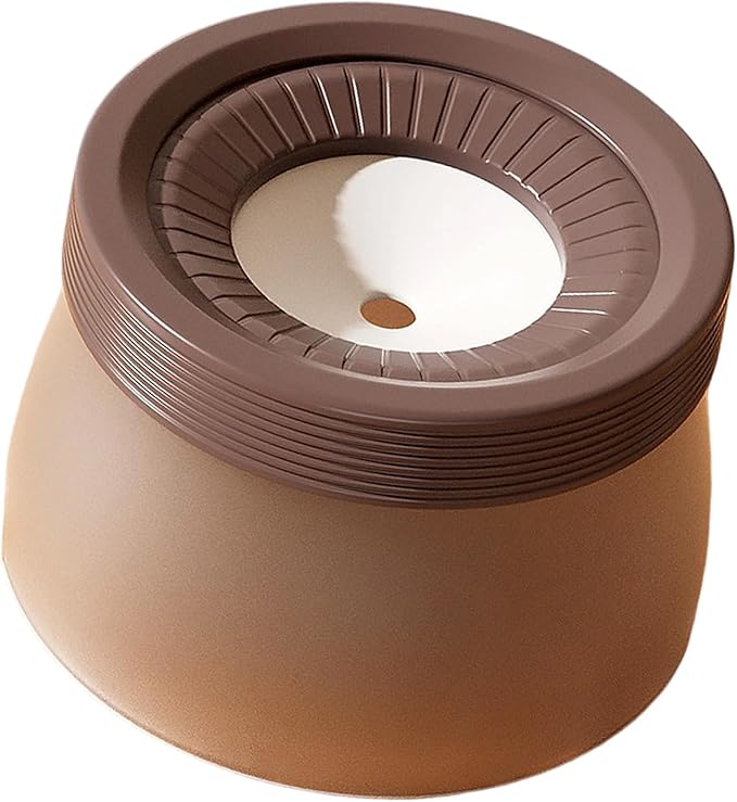 Floating Pet Water Bowl Prevents Wet Mouth for Cats Dogs, Nonslip Base Easy Assembly Pet Drinking Bowl