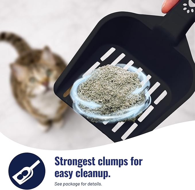 Cat's Pride Max Power: Bacterial Odor Control - Up to 10 Days of Powerful Odor Control - Strong Clumping - 99% Dust Free - Multi-Cat Litter, Fresh Scented, 15 Pounds