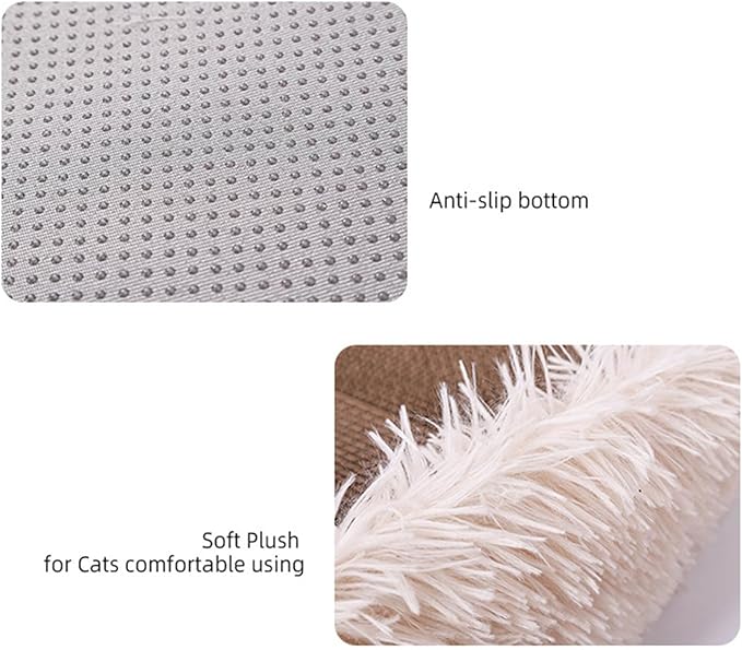 Corrugated Paper Pet Bed for Indoor Cats Easy to Use Furniture for Boredom Home Entertainment Scratcher