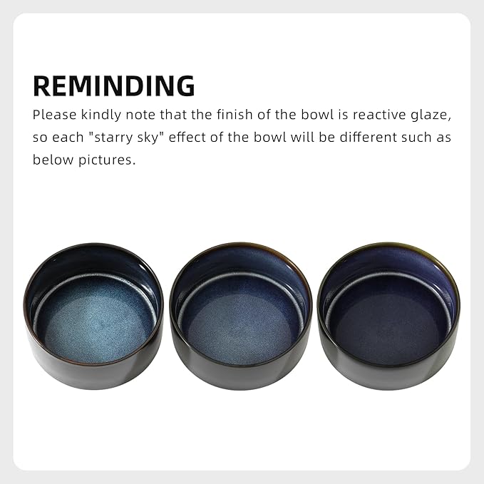 Havniva Cat Bowls Water Bowl Set of Two, 5.1” Ceramic Cat Food and Water Bowl Whisker Friendly Pet Food Bowls for Indoor Cats, Wide Cat Water Dish Prevent Whisker Fatigue Non Slip Cat Feeder